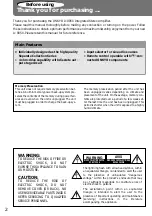 Preview for 2 page of Onkyo A-905X Instruction Manual