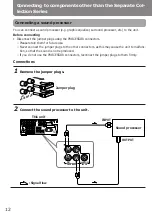 Preview for 12 page of Onkyo A-905X Instruction Manual