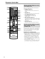 Предварительный просмотр 8 страницы Onkyo A-9155 Instruction Manual