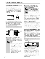 Preview for 14 page of Onkyo A-9155 Instruction Manual