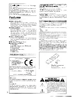 Предварительный просмотр 2 страницы Onkyo A-9211 Instruction Manual