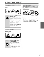 Preview for 15 page of Onkyo A-9377 Instruction Manual