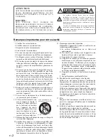 Предварительный просмотр 2 страницы Onkyo ABX-100 (French) Manuel D'Instructions