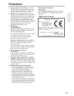 Предварительный просмотр 3 страницы Onkyo ABX-100 (French) Manuel D'Instructions