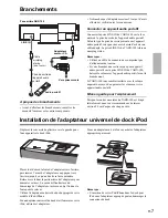 Предварительный просмотр 7 страницы Onkyo ABX-100 (French) Manuel D'Instructions