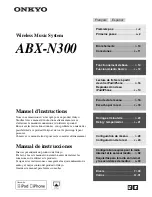 Предварительный просмотр 1 страницы Onkyo ABX-N300 (French) Manuel D'Instructions