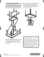 Предварительный просмотр 2 страницы Onkyo AS-1E Assembly & Instruction Manual