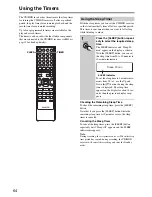 Preview for 64 page of Onkyo BR-925 Instruction Manual