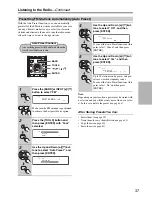 Preview for 37 page of Onkyo BR-925UKD Instruction Manual