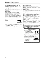 Предварительный просмотр 4 страницы Onkyo C-1045 Instruction Manual