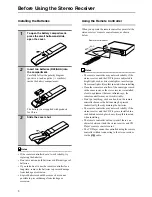 Preview for 8 page of Onkyo C-1045 Instruction Manual