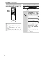 Preview for 14 page of Onkyo C-1VL Instruction Manual