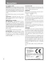 Предварительный просмотр 6 страницы Onkyo C-705TX Instruction Manual