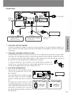 Предварительный просмотр 11 страницы Onkyo C-705TX Instruction Manual