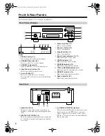 Предварительный просмотр 6 страницы Onkyo C-733 Instruction Manual