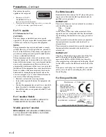 Предварительный просмотр 4 страницы Onkyo CBX-500 Instruction Manual