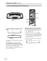 Предварительный просмотр 34 страницы Onkyo CBX-500 Instruction Manual