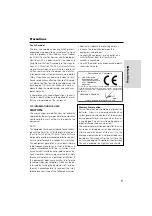 Предварительный просмотр 5 страницы Onkyo CDR-201A Operating Instructions Manual