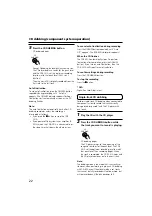 Предварительный просмотр 22 страницы Onkyo CDR-201A Operating Instructions Manual