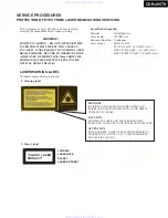 Предварительный просмотр 6 страницы Onkyo CDR-205TX Service Manual