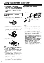 Preview for 8 page of Onkyo CDR-205X Operating Instructions Manual