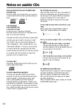 Предварительный просмотр 10 страницы Onkyo CDR-205X Operating Instructions Manual