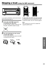 Preview for 39 page of Onkyo CDR-205X Operating Instructions Manual