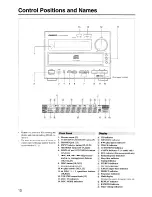 Preview for 10 page of Onkyo CHR-185X Instruction Manual