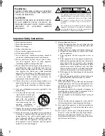 Preview for 2 page of Onkyo CP706 - DV DVD Changer Instruction Manual