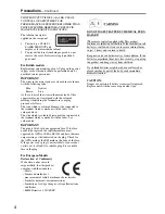 Preview for 4 page of Onkyo CR-255 Instruction Manual