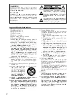 Preview for 2 page of Onkyo CR-315DAB Instruction Manual