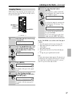 Preview for 47 page of Onkyo CR-315DAB Instruction Manual