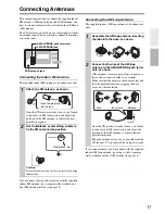 Предварительный просмотр 17 страницы Onkyo CR-325UKD Instruction Manual