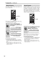 Предварительный просмотр 34 страницы Onkyo CR-325UKD Instruction Manual