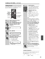 Preview for 49 page of Onkyo CR-325UKD Instruction Manual