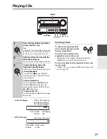 Preview for 27 page of Onkyo CR-435UKD Instruction Manual