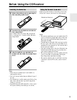 Предварительный просмотр 5 страницы Onkyo CR-515 CR-315 Instruction Manual