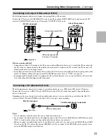 Предварительный просмотр 23 страницы Onkyo CR-515 CR-315 Instruction Manual