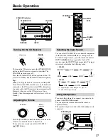 Предварительный просмотр 27 страницы Onkyo CR-515 CR-315 Instruction Manual