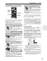 Предварительный просмотр 33 страницы Onkyo CR-515 CR-315 Instruction Manual