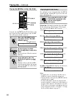 Предварительный просмотр 34 страницы Onkyo CR-515 CR-315 Instruction Manual