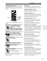 Предварительный просмотр 37 страницы Onkyo CR-515 CR-315 Instruction Manual