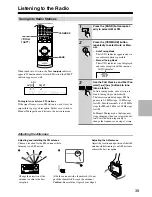 Предварительный просмотр 39 страницы Onkyo CR-515 CR-315 Instruction Manual