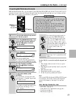 Предварительный просмотр 41 страницы Onkyo CR-515 CR-315 Instruction Manual