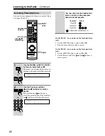 Предварительный просмотр 42 страницы Onkyo CR-515 CR-315 Instruction Manual