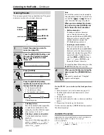 Предварительный просмотр 44 страницы Onkyo CR-515 CR-315 Instruction Manual