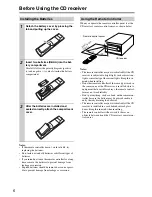 Preview for 6 page of Onkyo CR-535 Instruction Manual