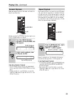 Preview for 33 page of Onkyo CR-535 Instruction Manual