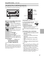 Предварительный просмотр 37 страницы Onkyo CR-535 Instruction Manual