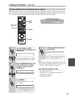 Preview for 41 page of Onkyo CR-535 Instruction Manual